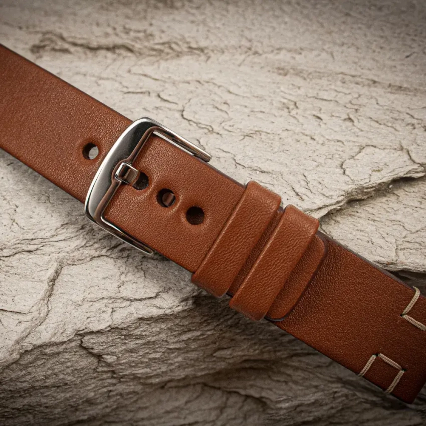 Leather watch strap mod.75 example (06)