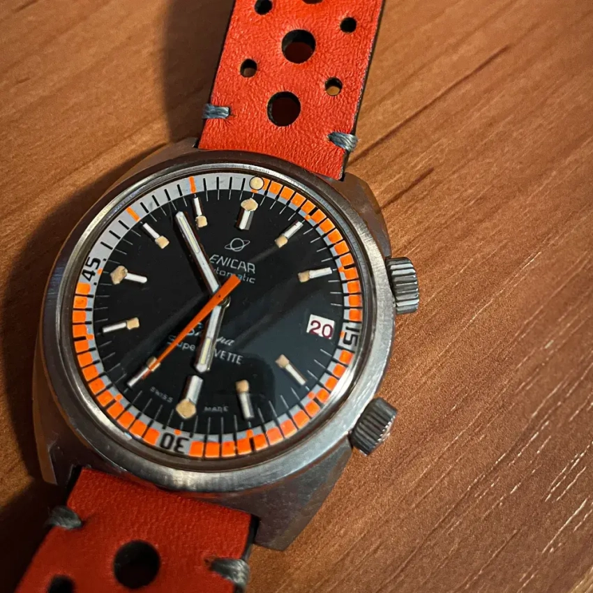 Leather watch strap mod.81 example (06)