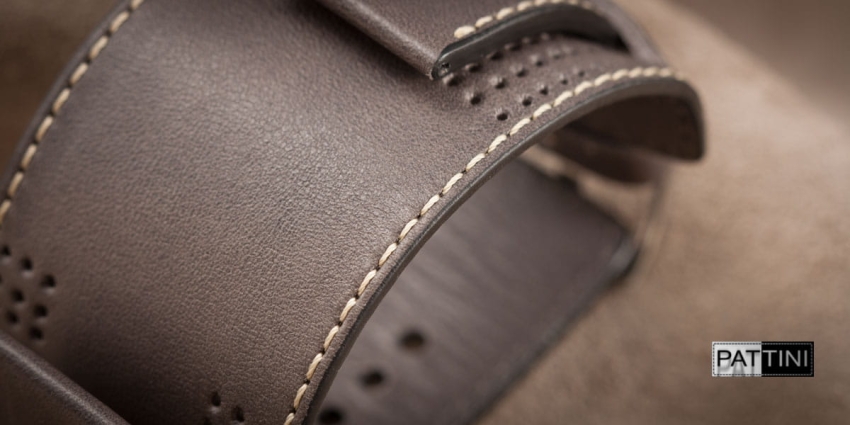 Leather wide watch strap mod.13 example (11)